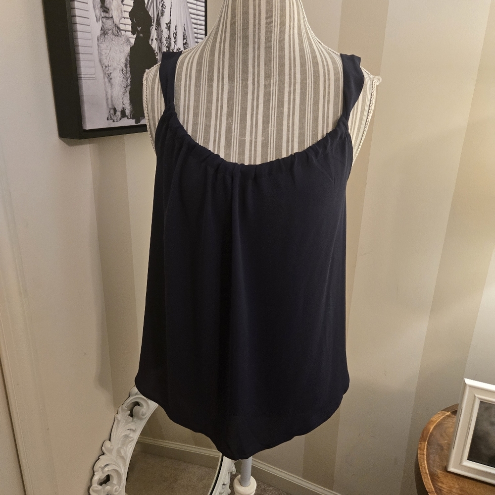 Navy Blouse